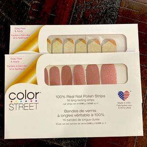 NWT Colorstreet glitter bundle!